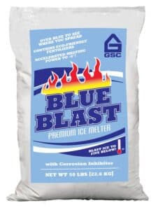 Blue Blast ice melt from Gunther